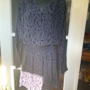 Rails long sleeve rayon/viscose dress sz Large